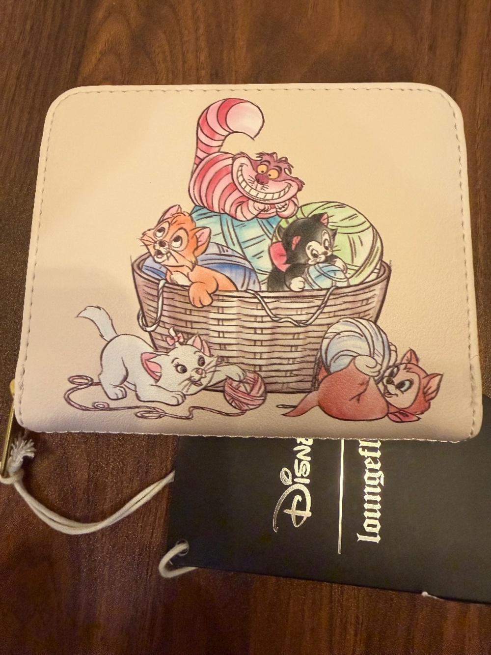 Loungefly wallet Disney Cats NWT